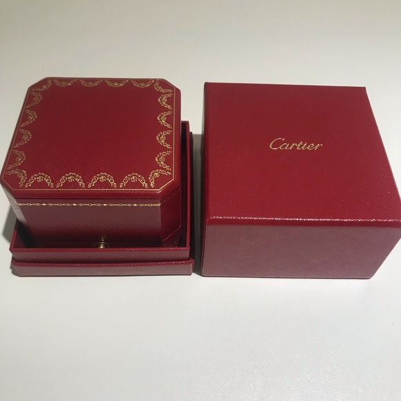 Cartier Leather Ring Box